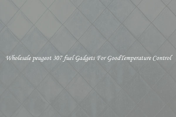 Wholesale peugeot 307 fuel Gadgets For GoodTemperature Control